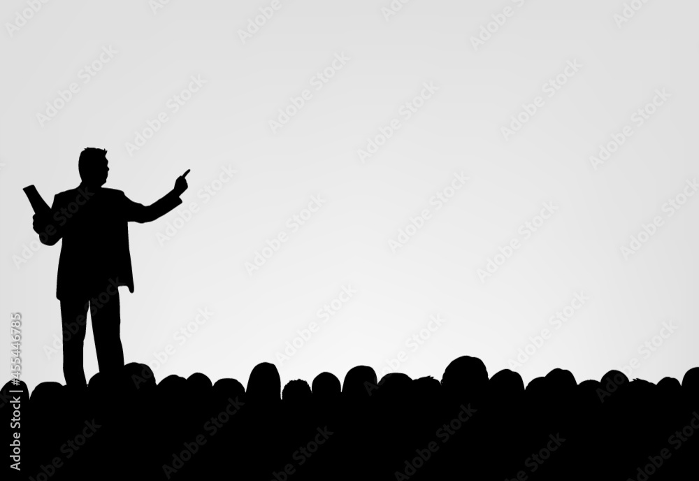 Presenter background