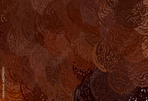 Dark Red vector texture with wry lines.