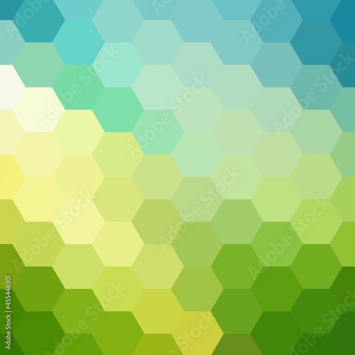 Abstract colored hexagon background. Vector modern illustration. eps 10