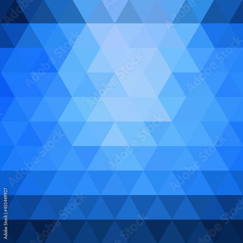 triangle background. vector geometric blue illustration. template for presentation. eps 10