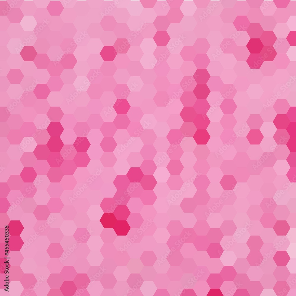 vector pink hexagons. Abstract modern illustration. eps 10