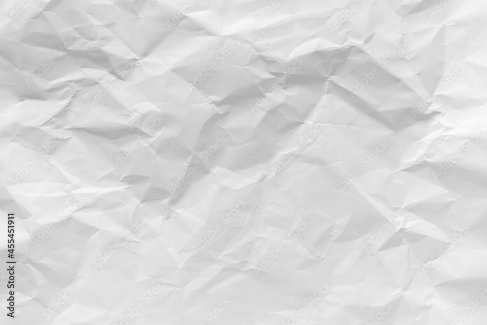 White crumpled paper texture background. White crumpled paper texture background.
