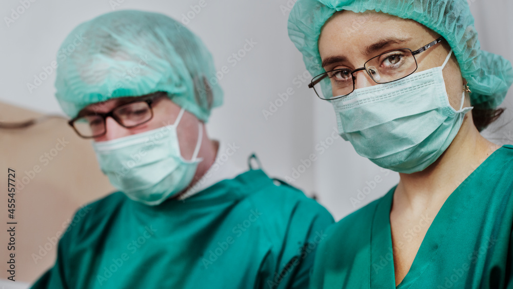 Coronavirus medical staff banner template mockup Coronavirus medical staff banner template mockup