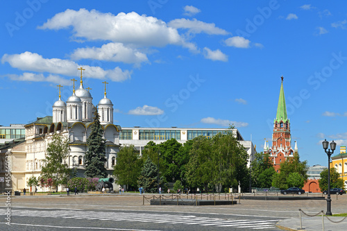 Ivanovskaya square in Moscow Kremlin. Russia