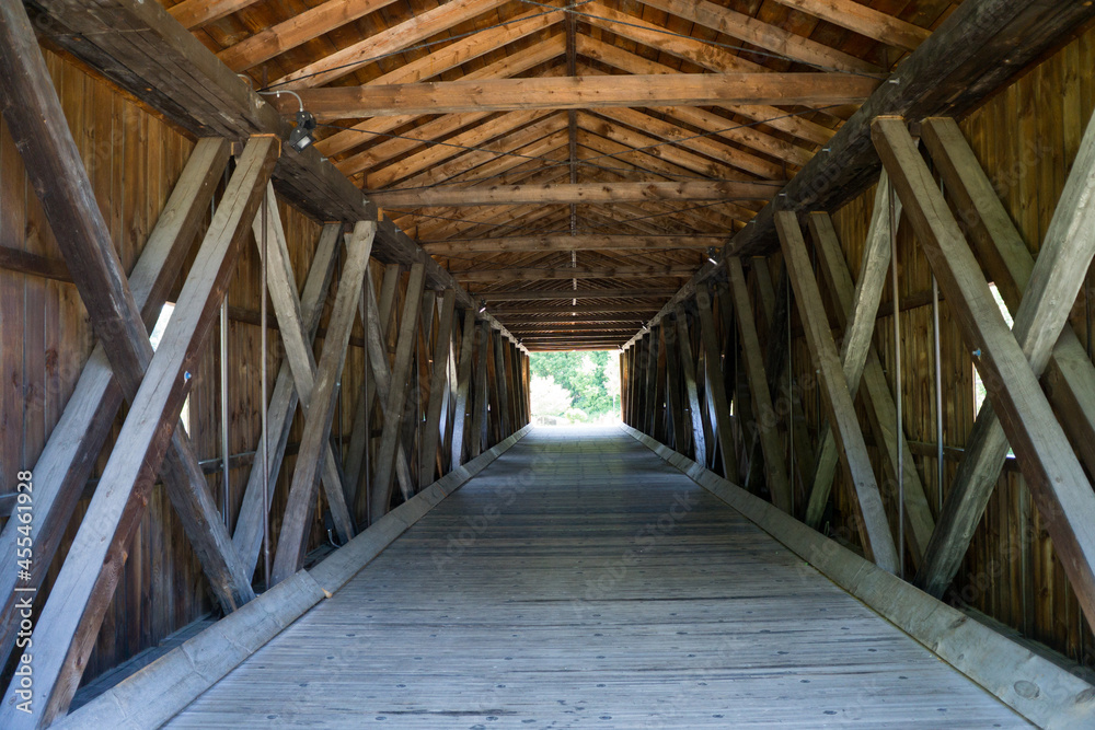 wooden bridge