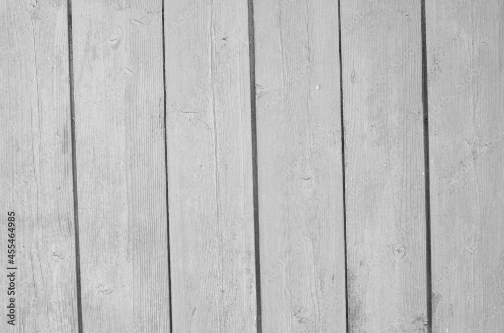 Naklejka premium The graphic resource consists of planed boards in black and white.