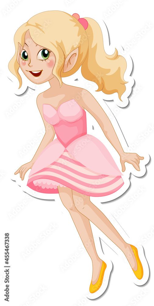 Little angel cartoon character sticker Little angel cartoon character sticker