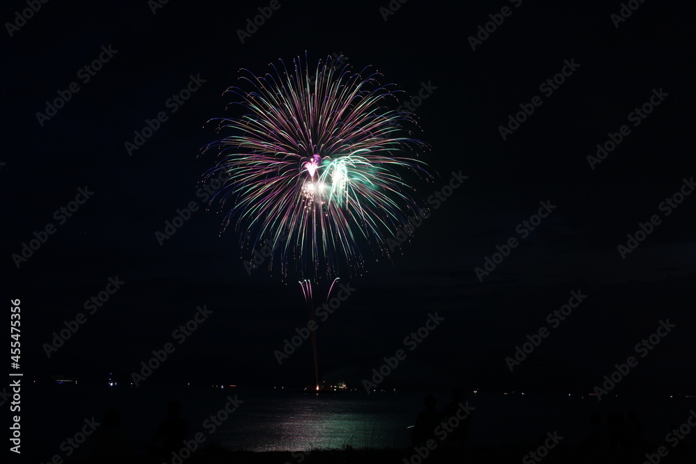 花火 日本の夏の夜 花火 日本の夏の夜