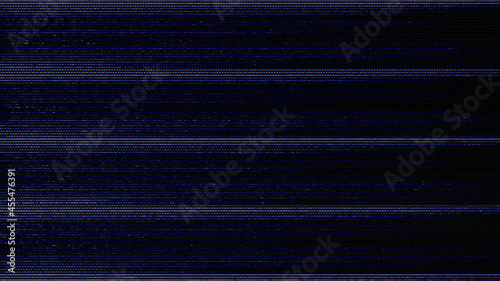 Glitch noise static television VFX pack. Visual video effects stripes background, CRT tv screen no signal glitch effect
