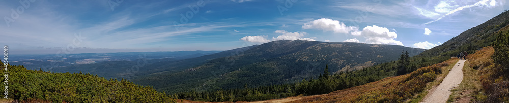 Panorama of the mountains