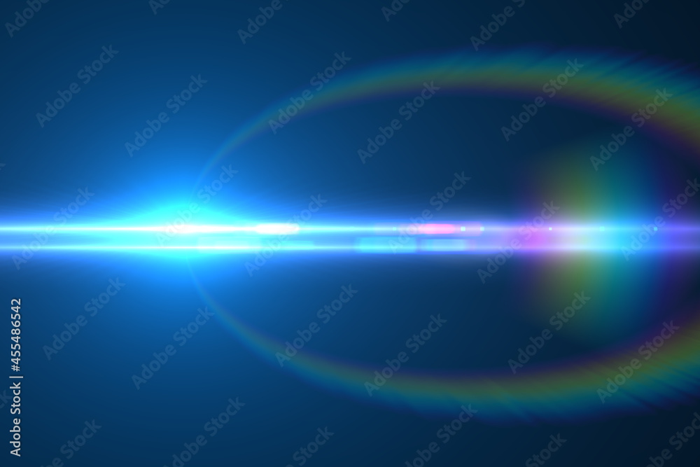 lens flare, Abstract Natural Sun flare on the black background, flare light transition, effects sunlight