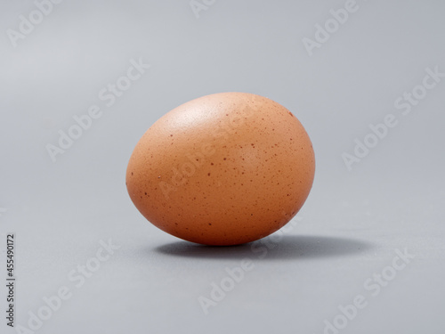 agricultural products chicken egg elite natural on a gray background