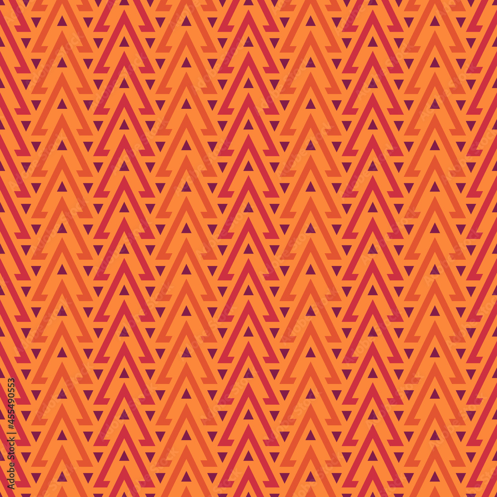 Seamless pattern. Triangles ornament. Arrows backdrop. Triangular shapes wallpaper. Geometric background. Ethic motif. Digital paper. Geometrical web designing. Mosaic textile print. Vector art work Seamless pattern. Triangles ornament. Arrows backdrop. Triangular shapes wallpaper. Geometric background. Ethic motif. Digital paper. Geometrical web designing. Mosaic textile print. Vector art work