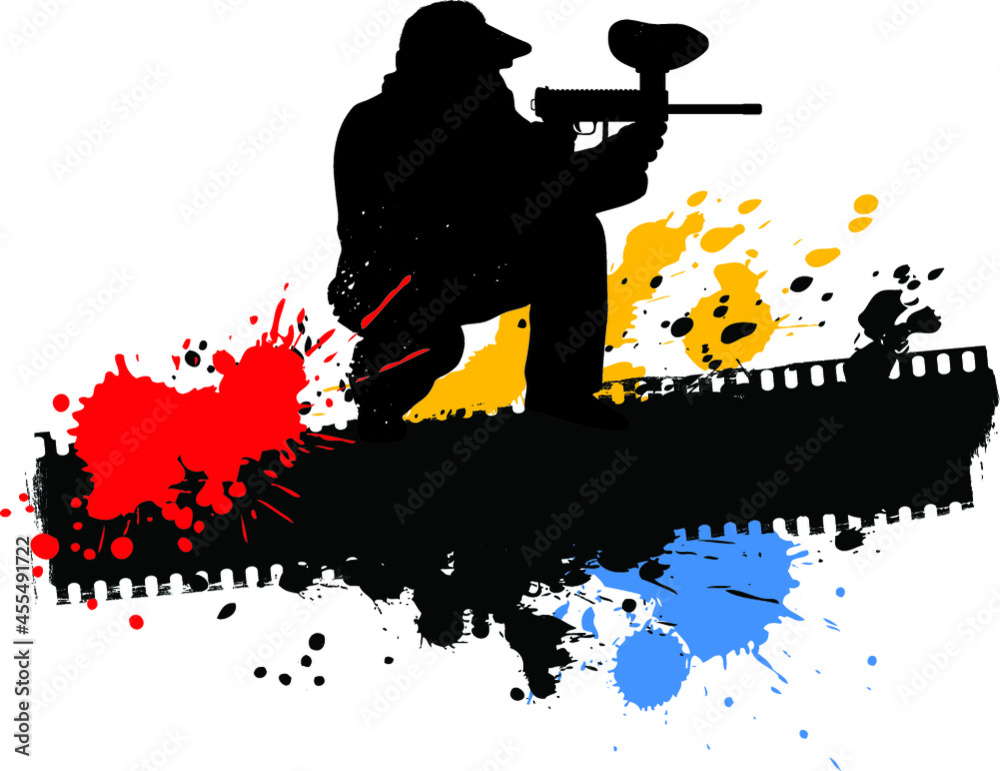 Paintball banner