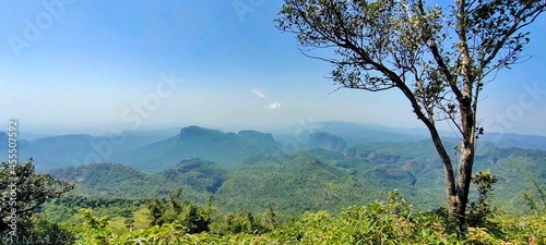 Pachmarhi is a quite and peaceful hill station situated in Madhya Pradesh, majorly surrounded by vast green forest. This shot is of Chauragarh Temple which is located at the top of Satpura mountain.
 photo