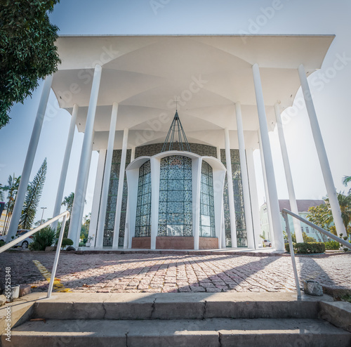 St. Paul the Apostle Cathedral (Catedral São Paulo Apóstolo) Entrance - Blumenau, Santa Catarina, Brazil photo