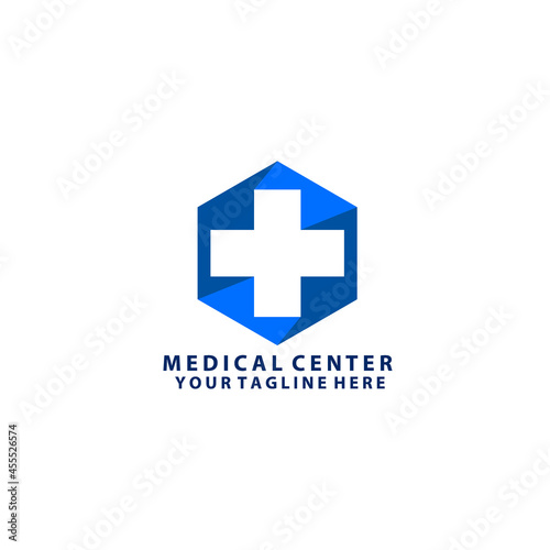 Medical Cross Logo Template Vector