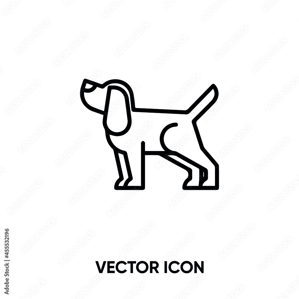 Dog vector icon. Modern, simple flat vector illustration for website or mobile app.Poppy symbol, logo illustration. Pixel perfect vector graphics
Dog vector icon. Modern, simple flat vector illustration for website or mobile app.Poppy symbol, logo illustration. Pixel perfect vector graphics
