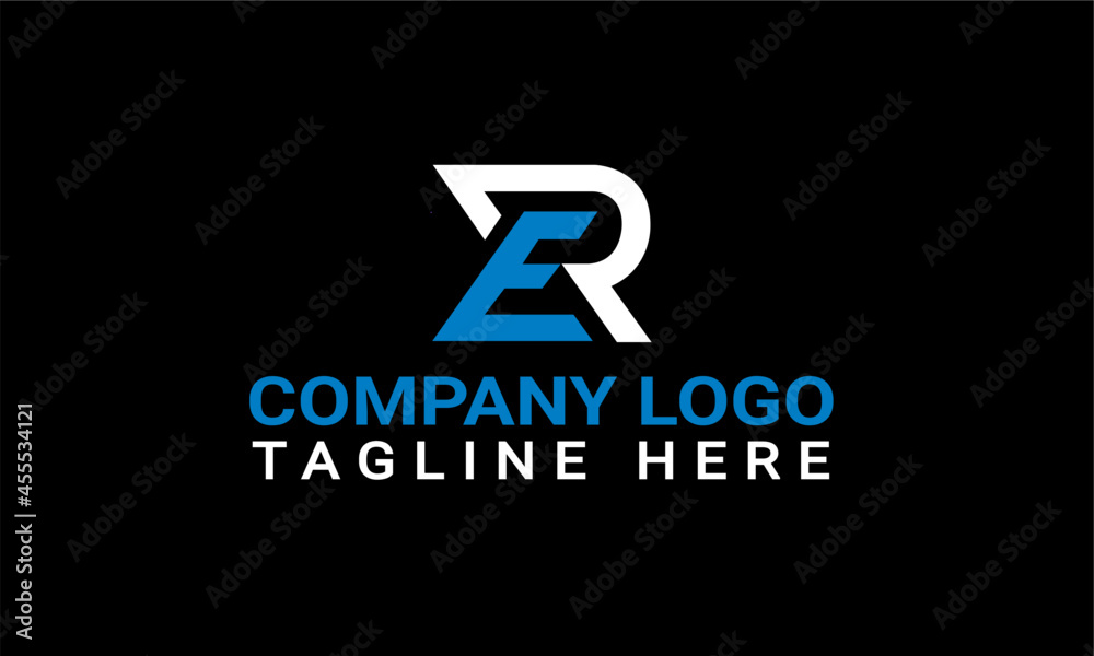 Fototapeta premium ER LOGO DESIGN