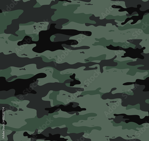 
Camo military texture, dark pattern, disguise background, textile pattern. Ornament