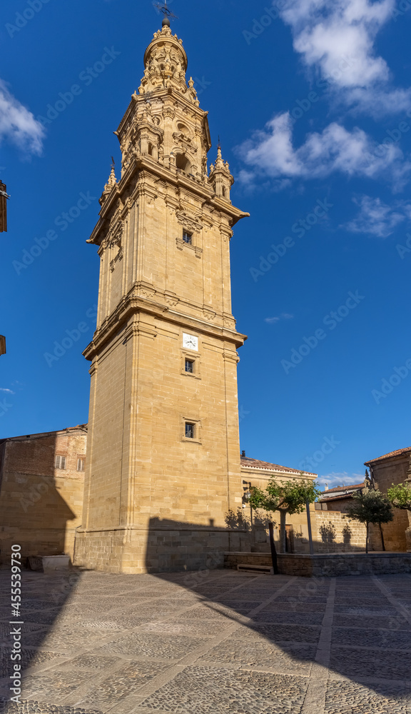 Cathedral of Santo Domingo de la Calzada, La Rioja, Spain. Located important pilgrim stop along the old way of st. James (Camino de Santiago)