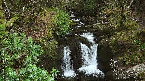 Torc Waterfall im Killarney National Park in Kerry Irland photo