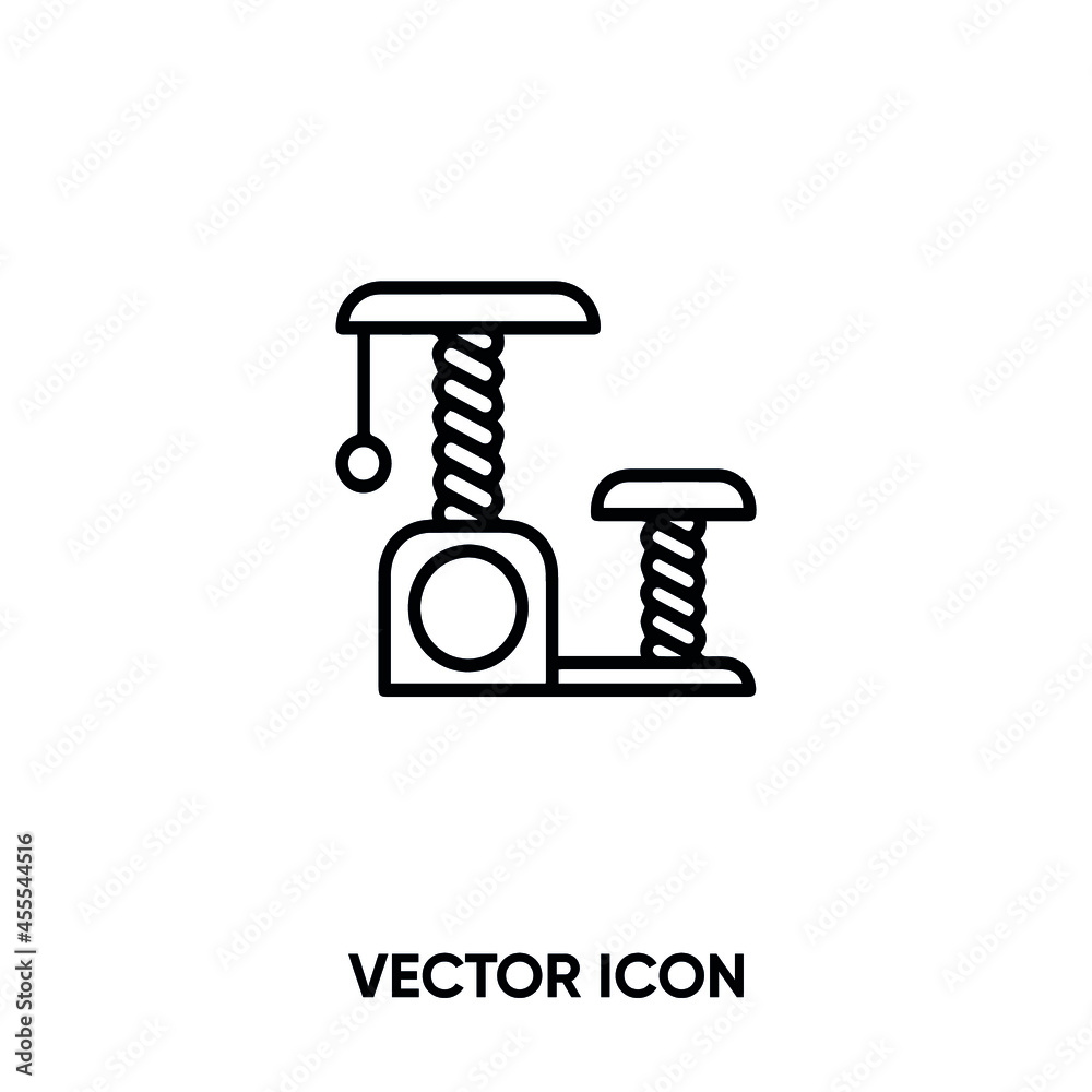 Cat scractcher vector icon. Modern, simple flat vector illustration for website or mobile app.Scratcher symbol, logo illustration. Pixel perfect vector graphics Cat scractcher vector icon. Modern, simple flat vector illustration for website or mobile app.Scratcher symbol, logo illustration. Pixel perfect vector graphics