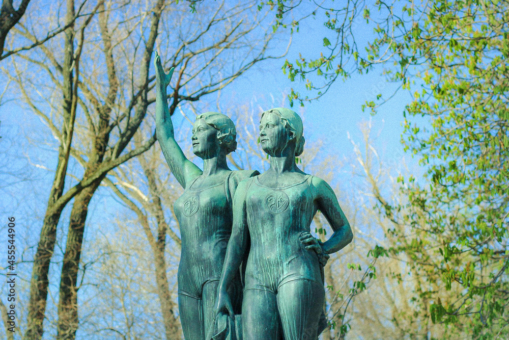 Fototapeta premium Old Soviet monuments