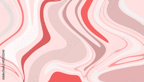 Liquid wavy texture. Abstract marble background. Vector illustration.
