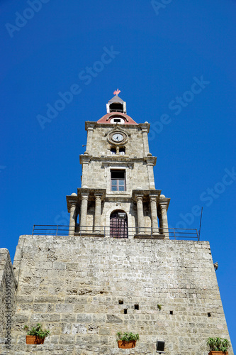 church in the old town of rhodes