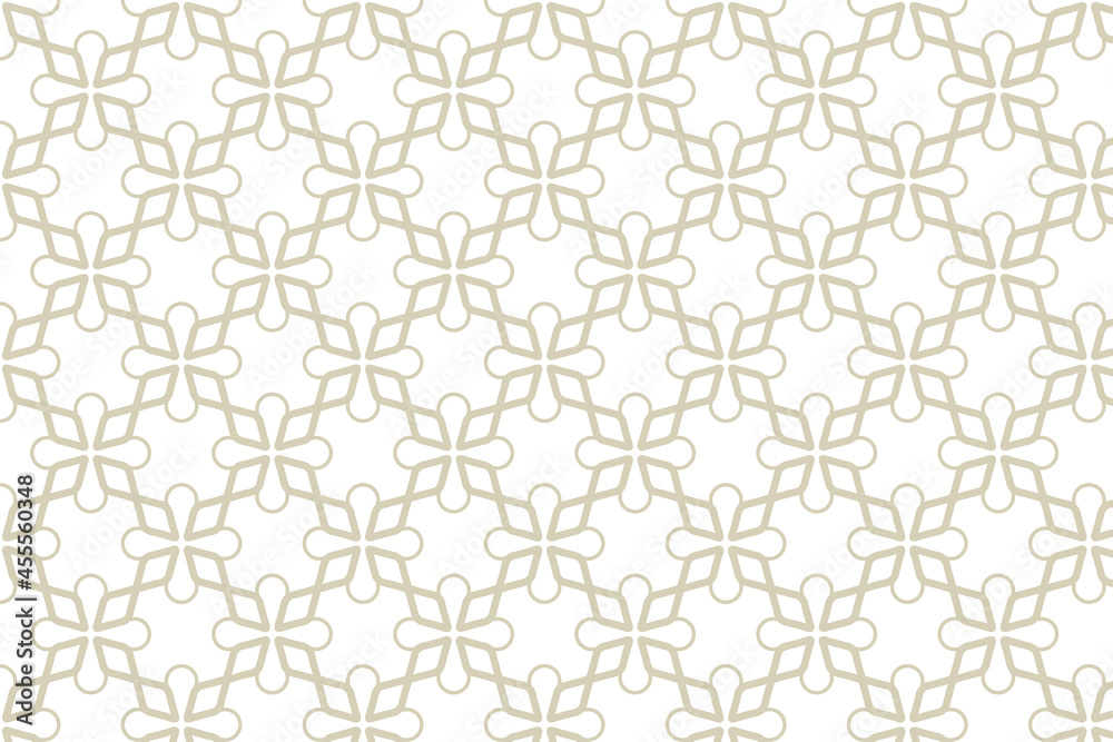 Morocco style seamless geometric pattern 