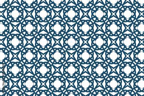 Arabic seamless geometric pattern design
