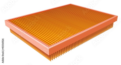 Vector car air filter element - spare part