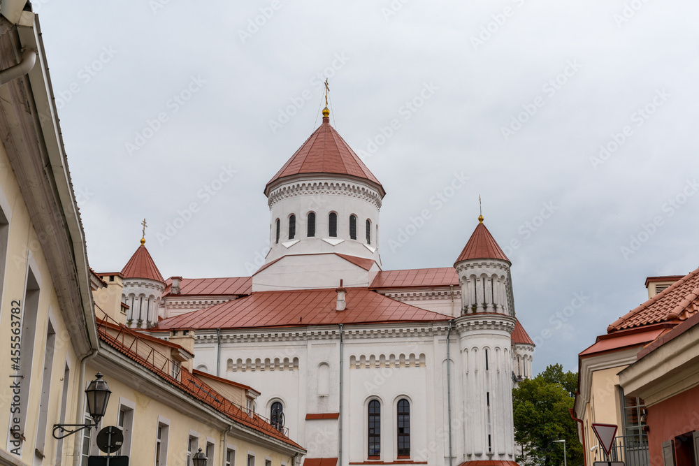 view of the Orthodox Cathedral of the Theotokos
