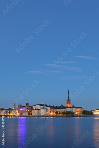 View of Gamla Stan  Old city  in Stockholm  Sweden