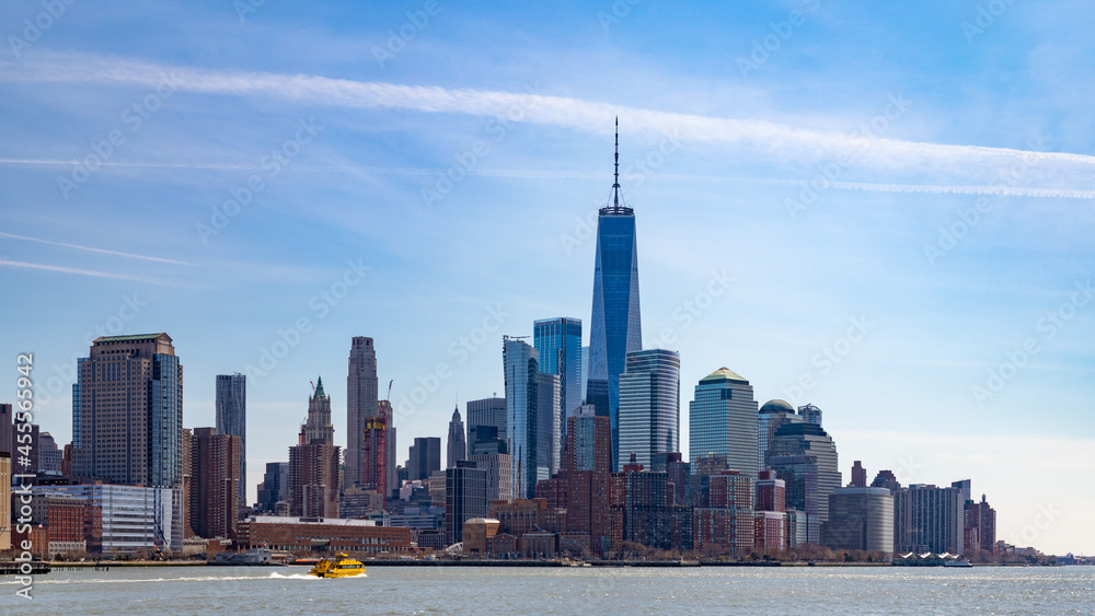 Naklejka premium New York Lower Manhattan