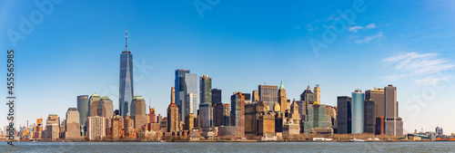 New York Lower Manhattan Panorama
