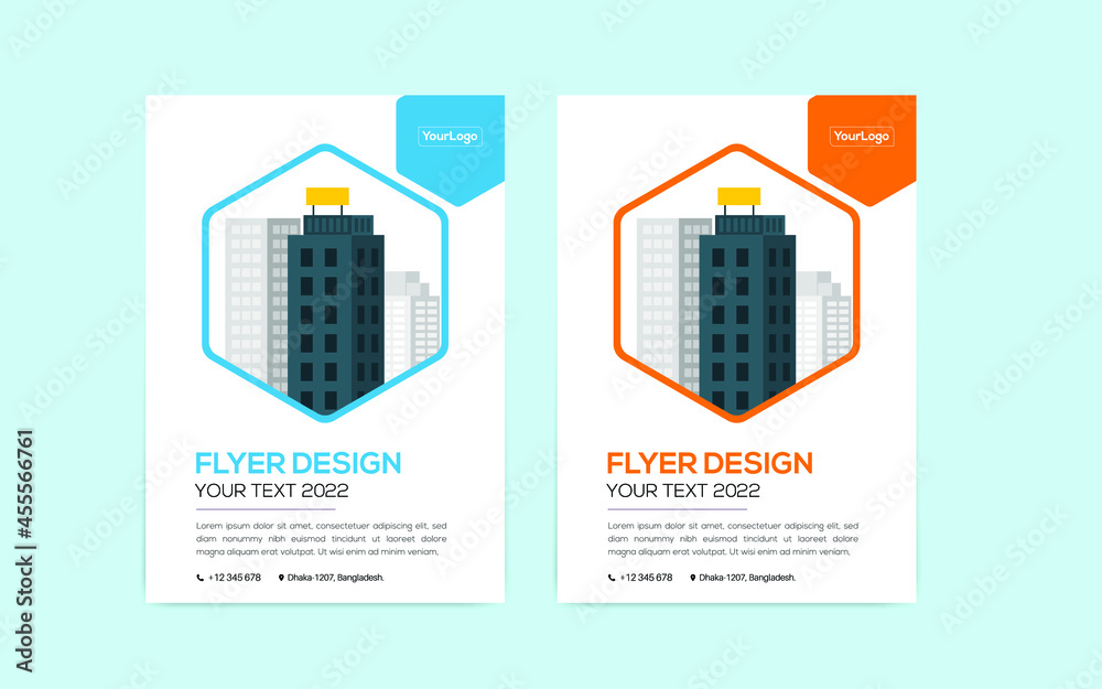 Corporate Business Flyer poster pamphlet brochure cover design layout background, two colors scheme, vector template vector flyer design, A4 template, geometric shapes with gradient color red, blue Corporate Business Flyer poster pamphlet brochure cover design layout background, two colors scheme, vector template vector flyer design, A4 template, geometric shapes with gradient color red, blue