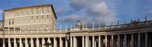 Detail of St. Peter's Basilica, Rome, Italy