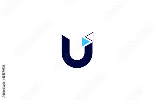 Logo U; Logotipo U; Logo, Vetor u; marca u