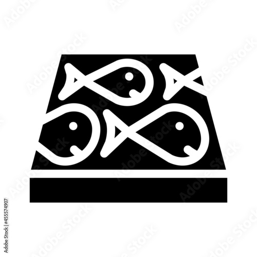 children play room floor glyph icon vector. children play room floor sign. isolated contour symbol black illustration