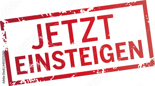 roter stempel jetzt einsteigen