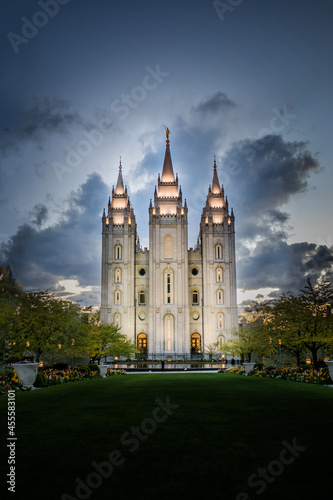 Mormon Temple, Salt Lake City, Utah photo
