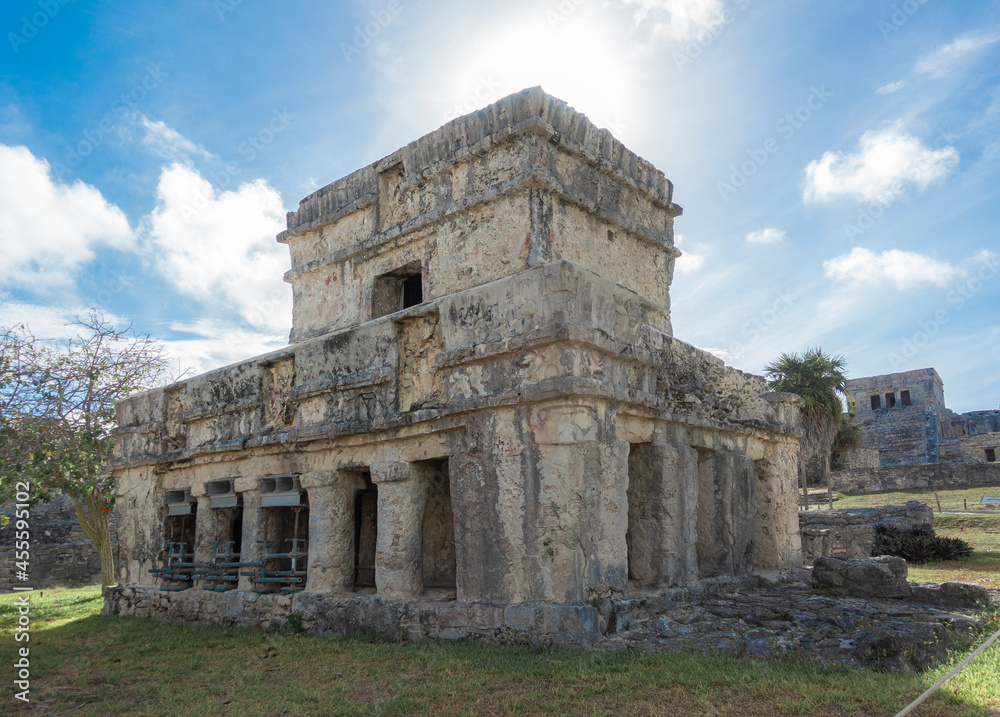 Archelogy site in Tulum Mexico