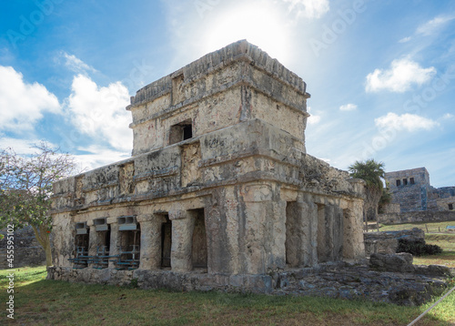 Archelogy site in Tulum Mexico