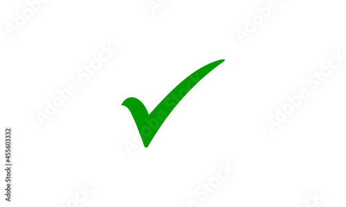 Check mark icon symbol vector. symbol for website Computer and mobile vector