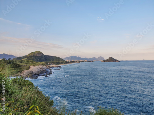 view of the sea from the sea