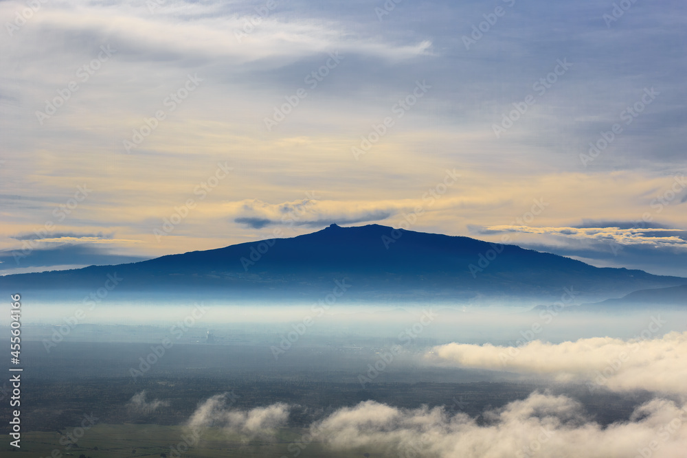 Cofre de Perote inactive volcanic mountain in Mexico