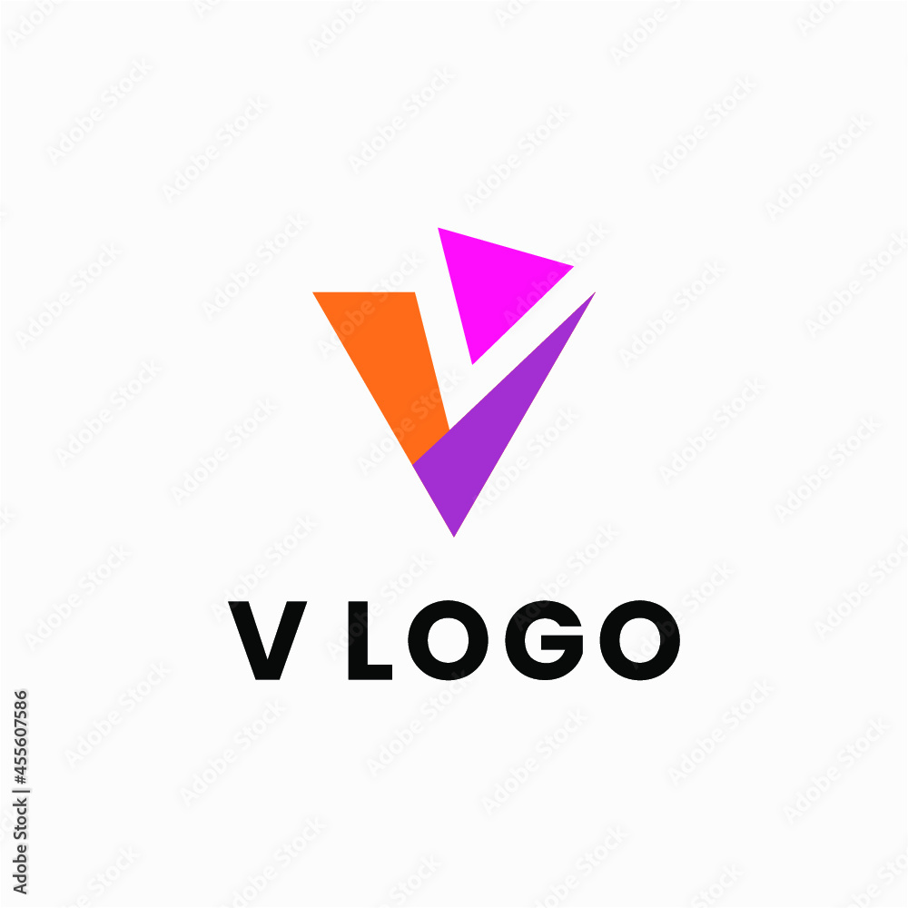 VV inital logo vector image VV inital logo vector image