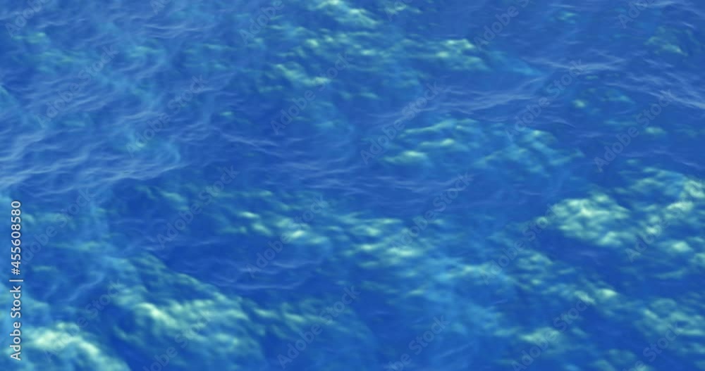 Loopable: Animation of water flow with waves in a large river, sea or ocean. Loopable: Animation of water flow with waves in a large river, sea or ocean.